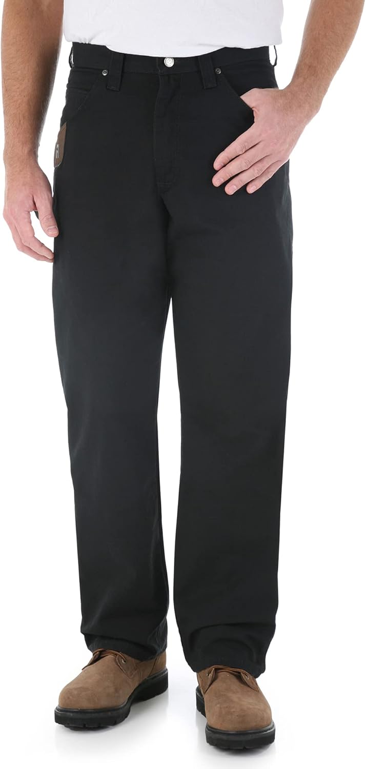 Wrangler RIGGS WORKWEAR Men's Carpenter Jean for Comfort & Durability