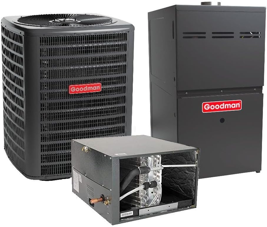 Efficient 3.5T AC & Gas Furnace Combo