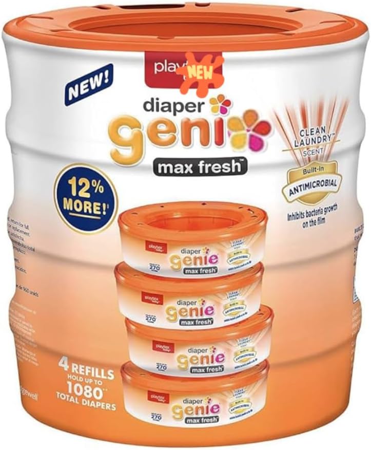 Playtex Diaper Genie Max Fresh Diapers with Massive Capacity