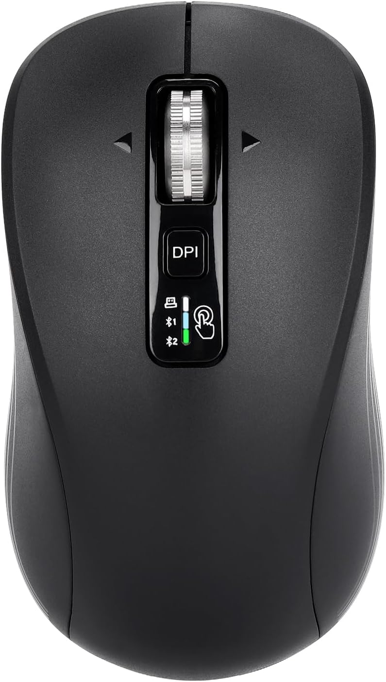 Ultimate Wireless Silent Mouse, 4-Way Scrolling, Adjustable DPI