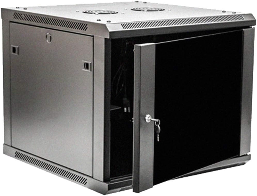 Navepoint 9U Deluxe IT Wallmount Cabinet for Network Racks