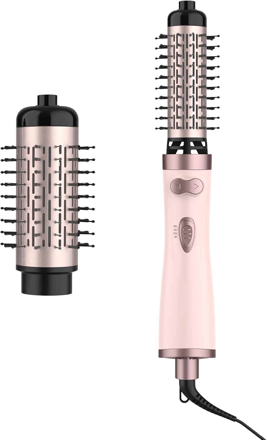 ANWA Rotating Hair Dryer Brush - 4-in-1 Hot Styler