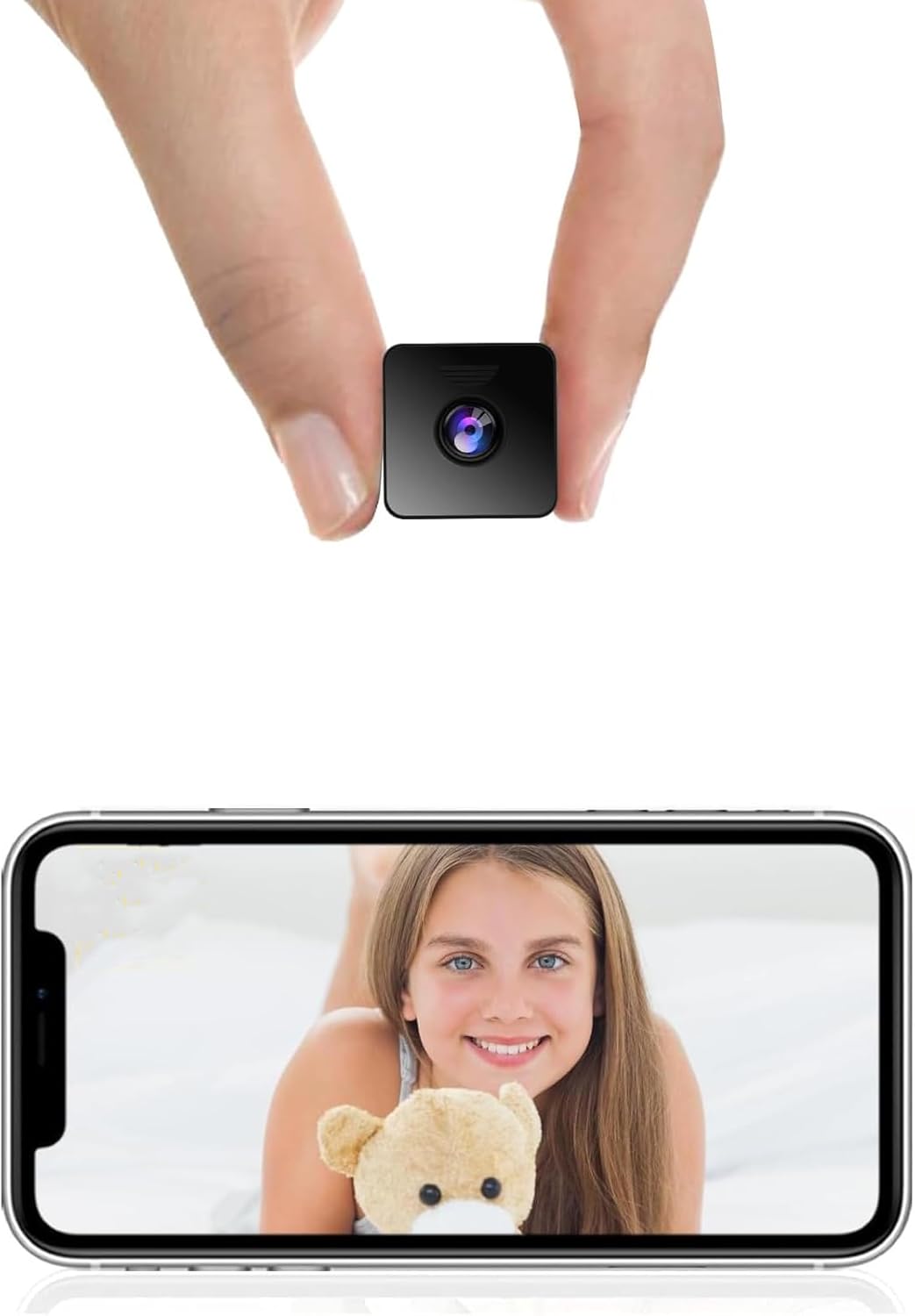 WiFi Mini Spy Camera: Motion Detection & Night Vision