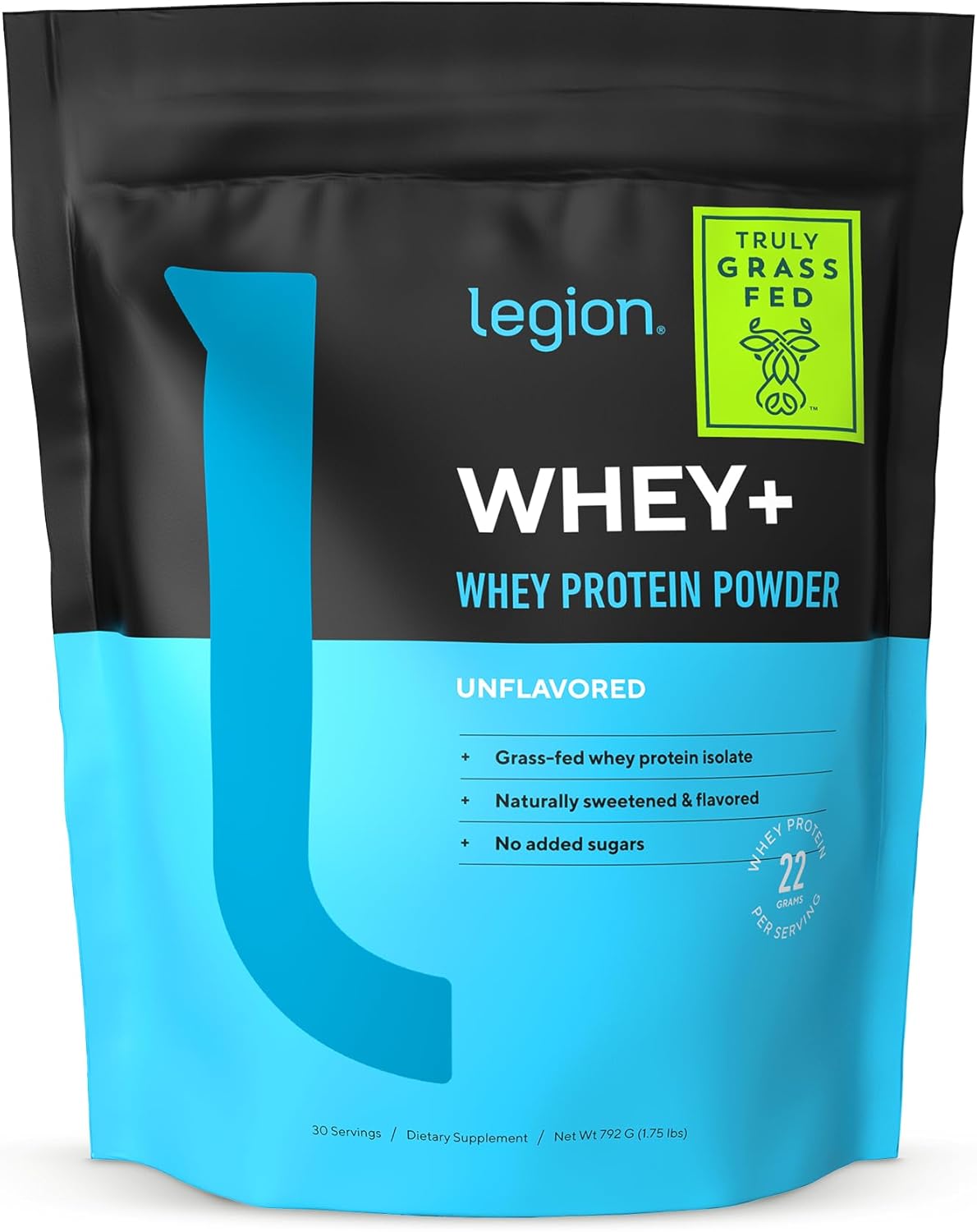 LEGION Whey+ Protein Isolate Powder for Clean Nutrition