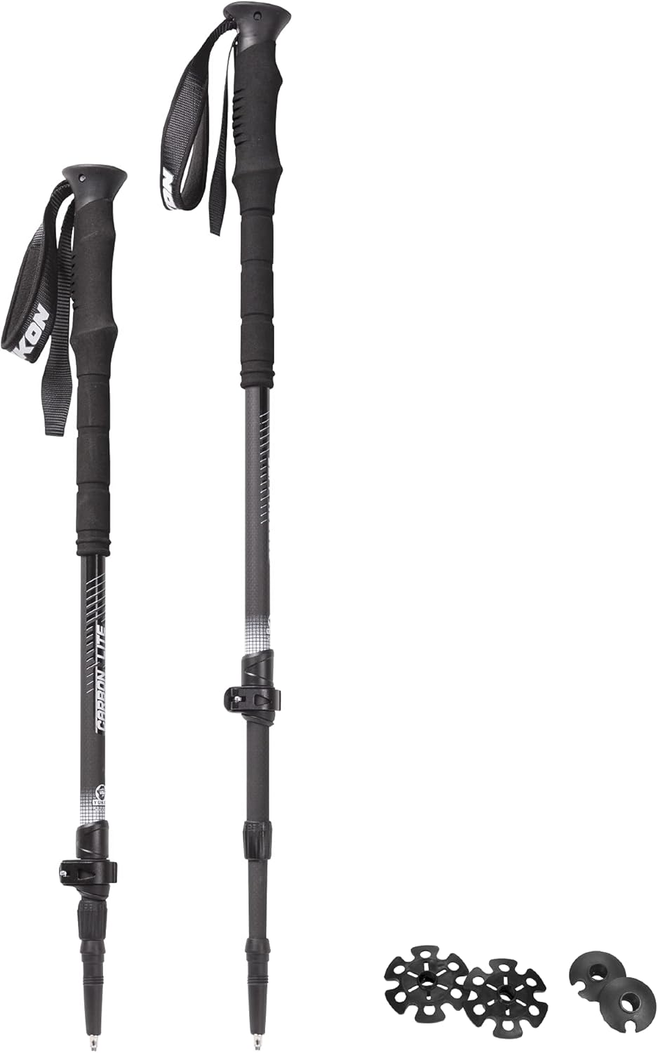Yukon Charlie's Sherpa Trekking Poles - Secure Twist Lock!