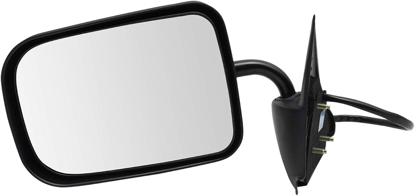 TRQ Driver Side View Mirror Manual Folding Electric Adjustment