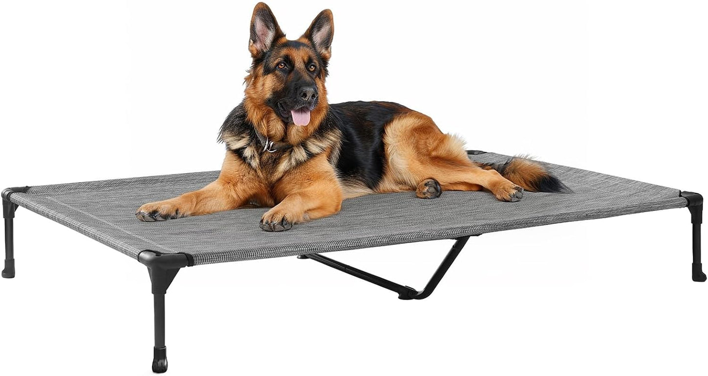 Veehoo Outdoor Elevated Dog Cot Bed for X-Large Dogs Comfort