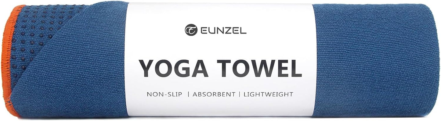Non Slip Hot Yoga Towel - Grip Dot Microfiber 72 x 24