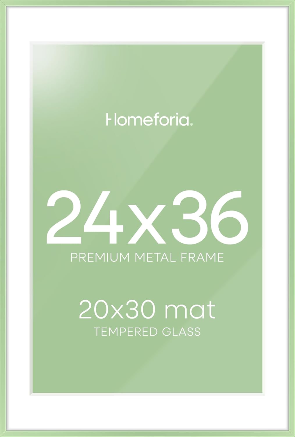 Sage Green Picture Frame 24x36 for Stunning Art Display
