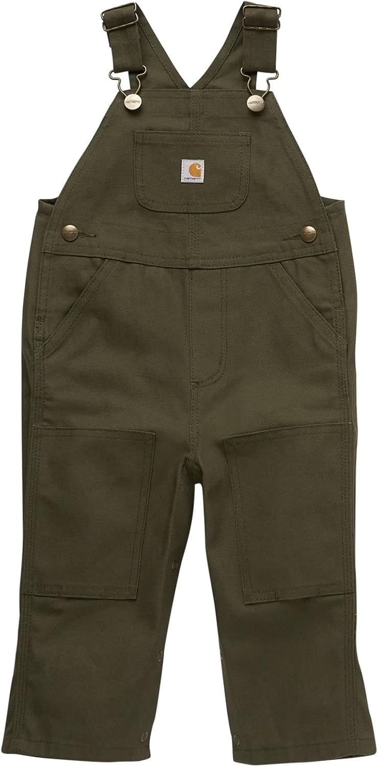 Carhartt Boys Loose Fit Canvas Bib Overall for Durability