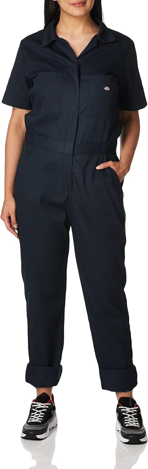 Dickies Women's Short Sleeve Flex Coverall for Ultimate Comfort