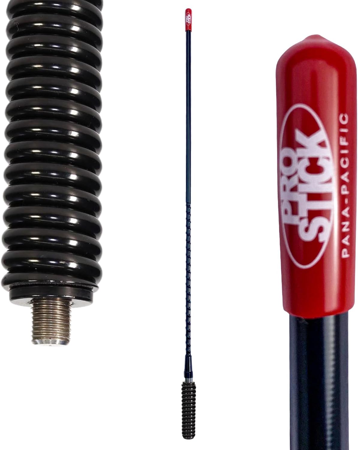 Prostick 2 Foot Fiberglass 1000 Watt Black CB Radio Antenna