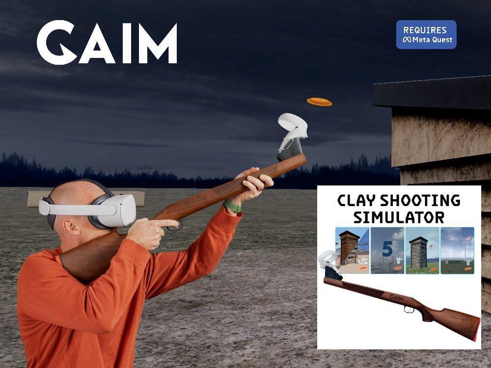 GAIM Clay Shooting Virtual Reality Simulator for Ultimate Training
