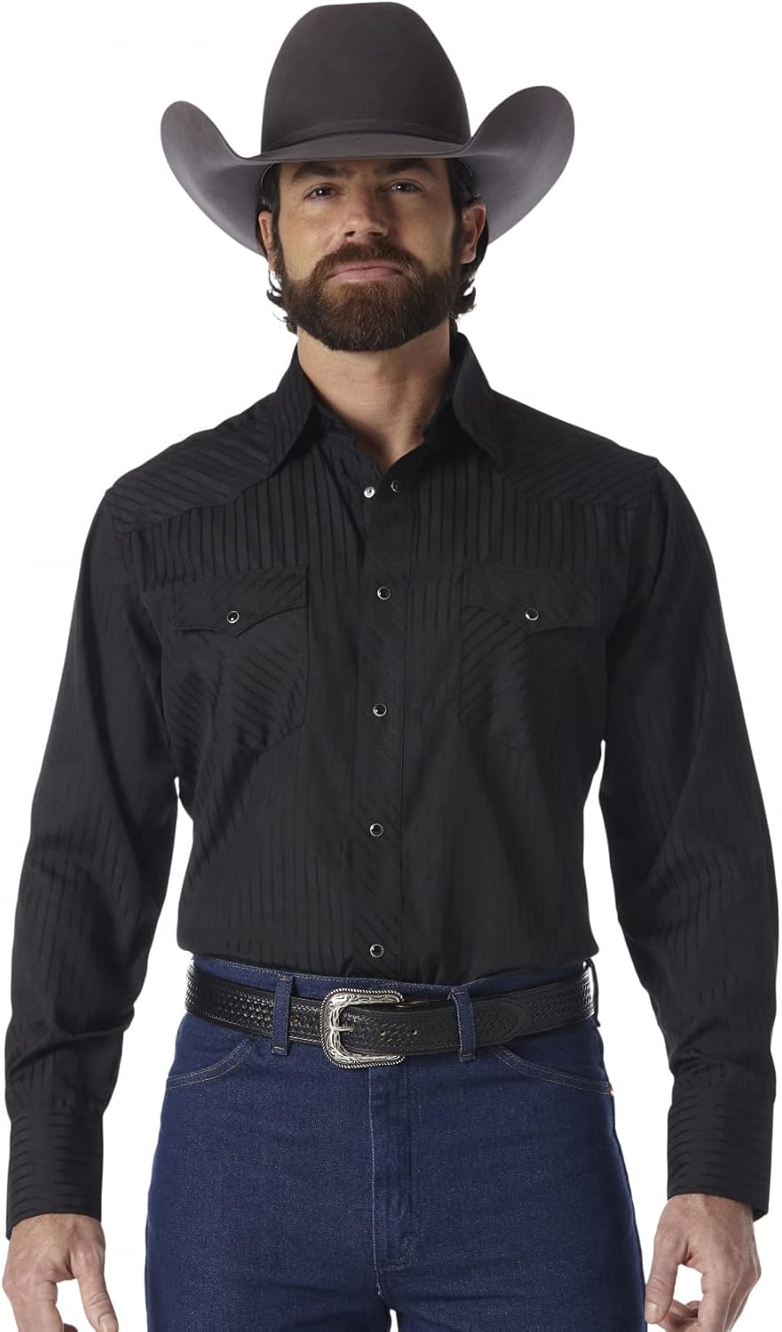 Wrangler Mens Sport Western Long Sleeve Snap Shirt Review