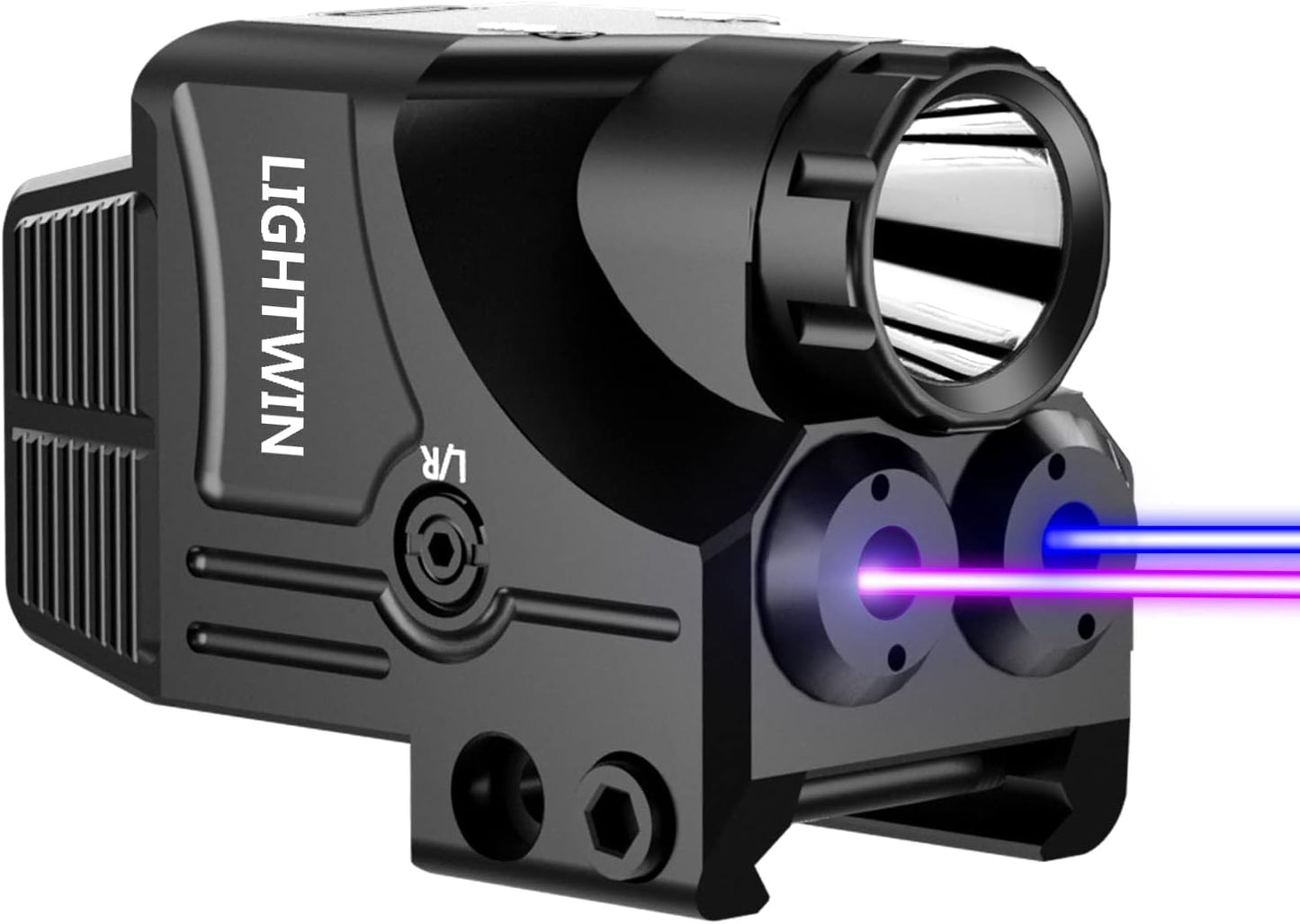 3 in 1 Laser Light Combo with 600 Lumens Tactical Flashlight