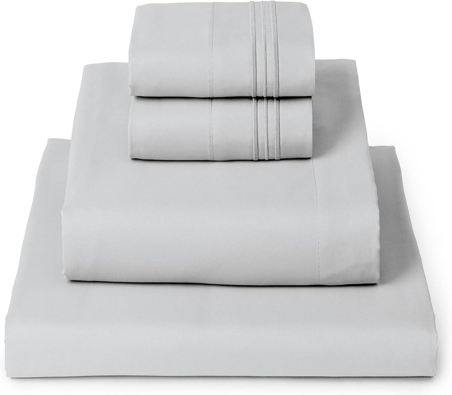 Mellanni Twin Sheet Set - 4-Piece Lightweight Luxury Bedding