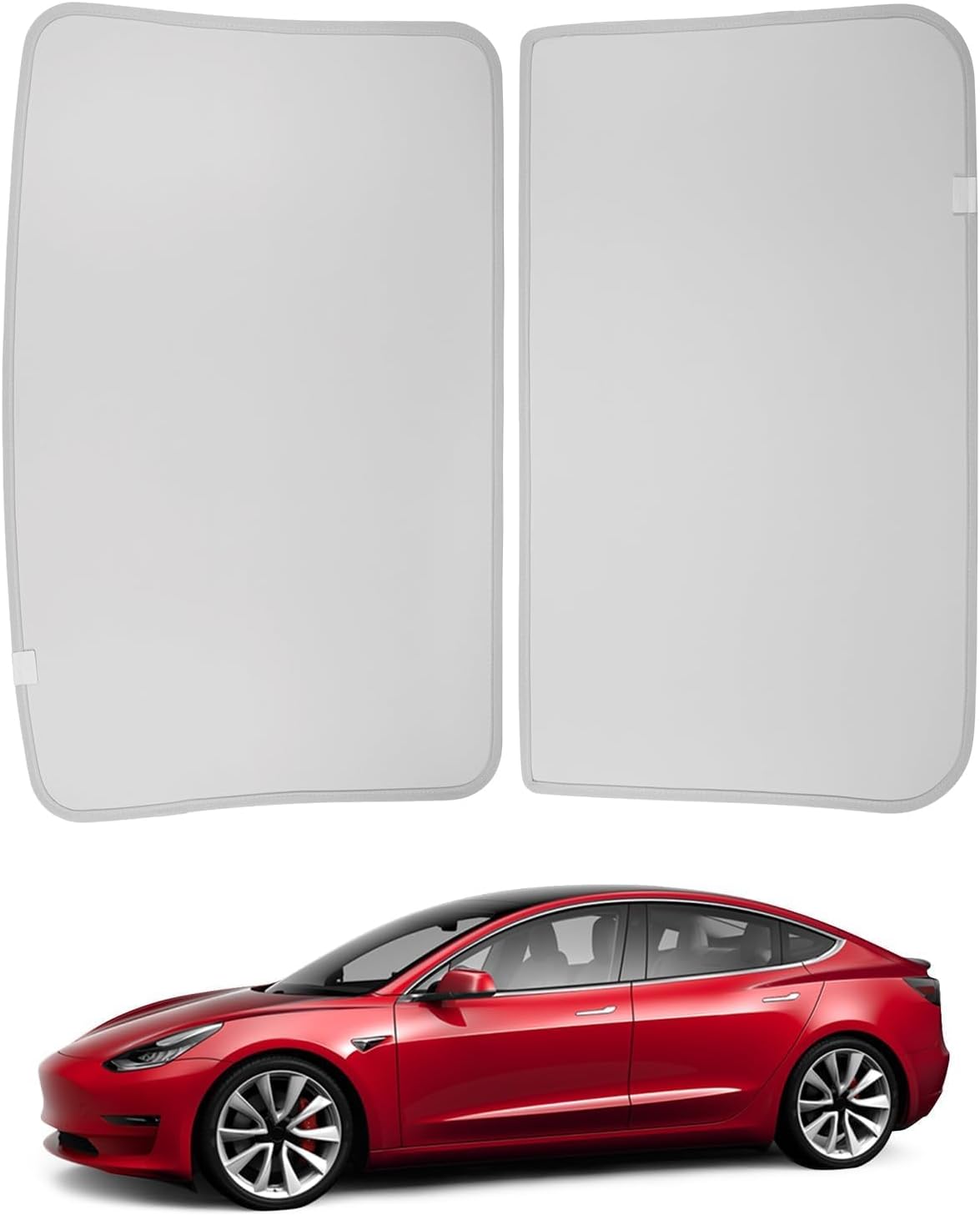 BASENOR Tesla Model 3 Sunshade Roof for Ultimate Heat Insulation