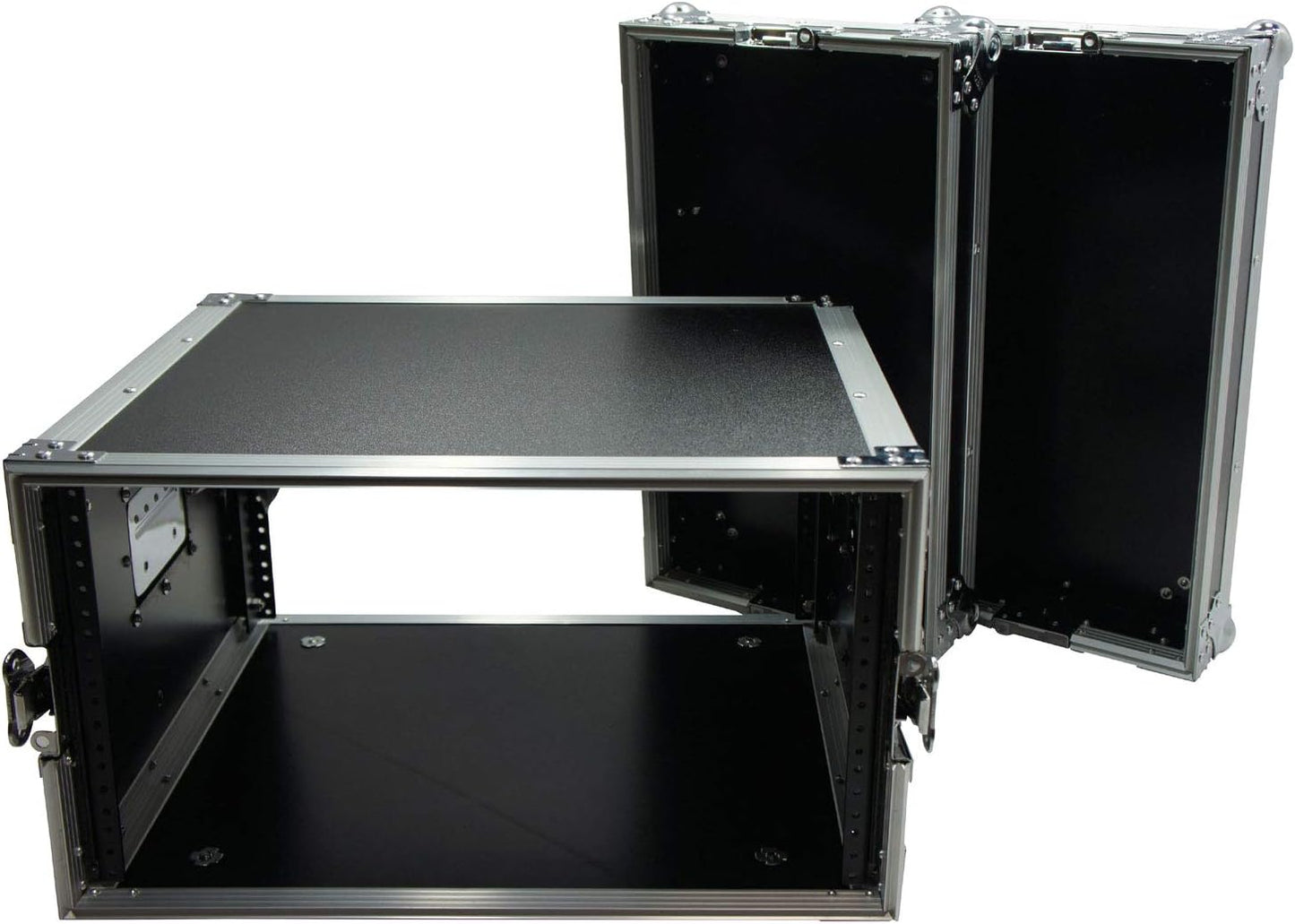 Harmony Audio Cases HC6UAD DJ Flight Amp 6U Rack Space Case