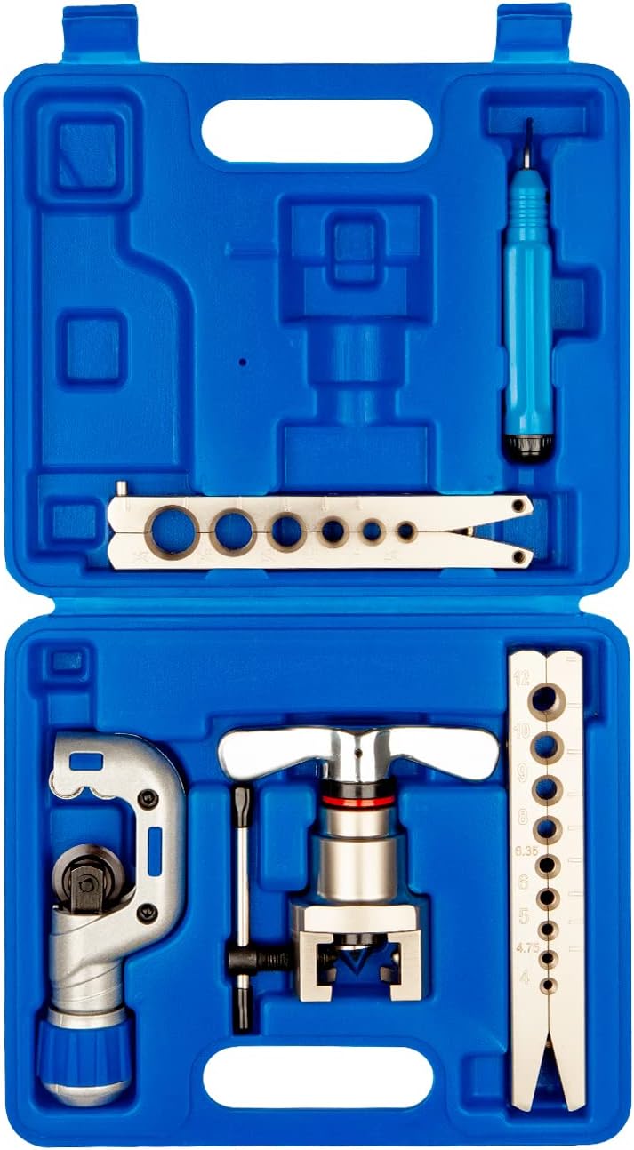 Wostore Flaring Tools Set for HVAC with 15 Dies Sizes Included