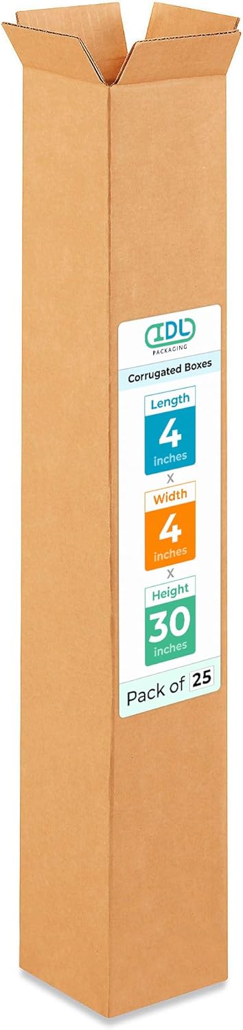 Tall Moving & Shipping Boxes - Extra Strength 200 lb Capacity