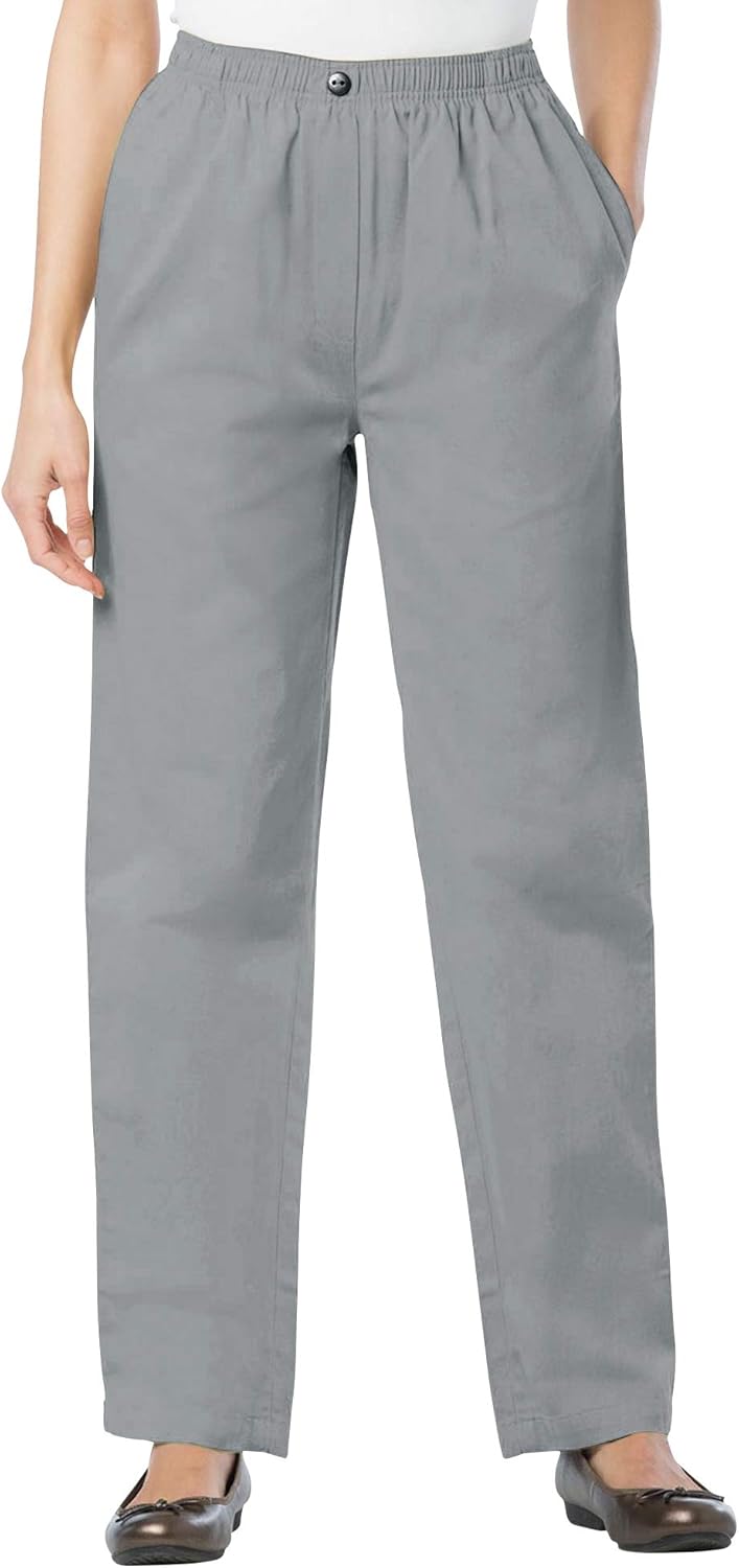 Comfortable Plus Size 7-Day Straight-Leg Denim Jean for Women