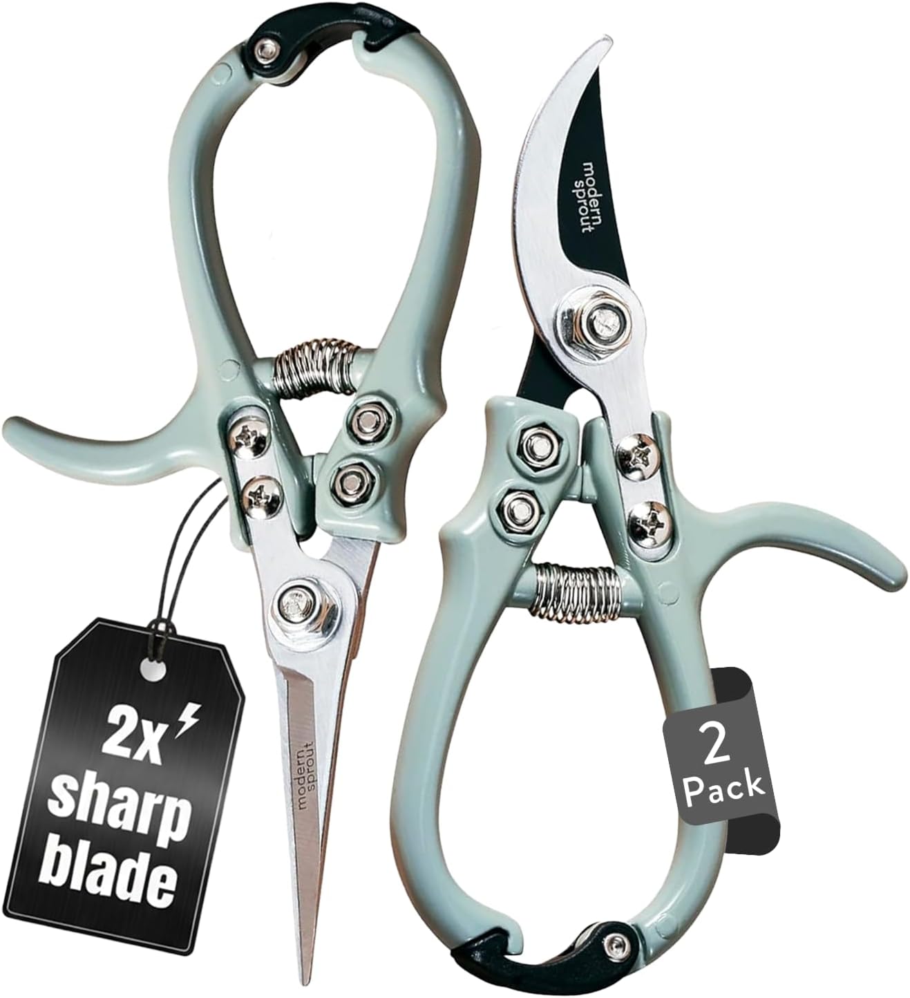 Modern Sprout Hand Pruners & Shears Set for Garden Care