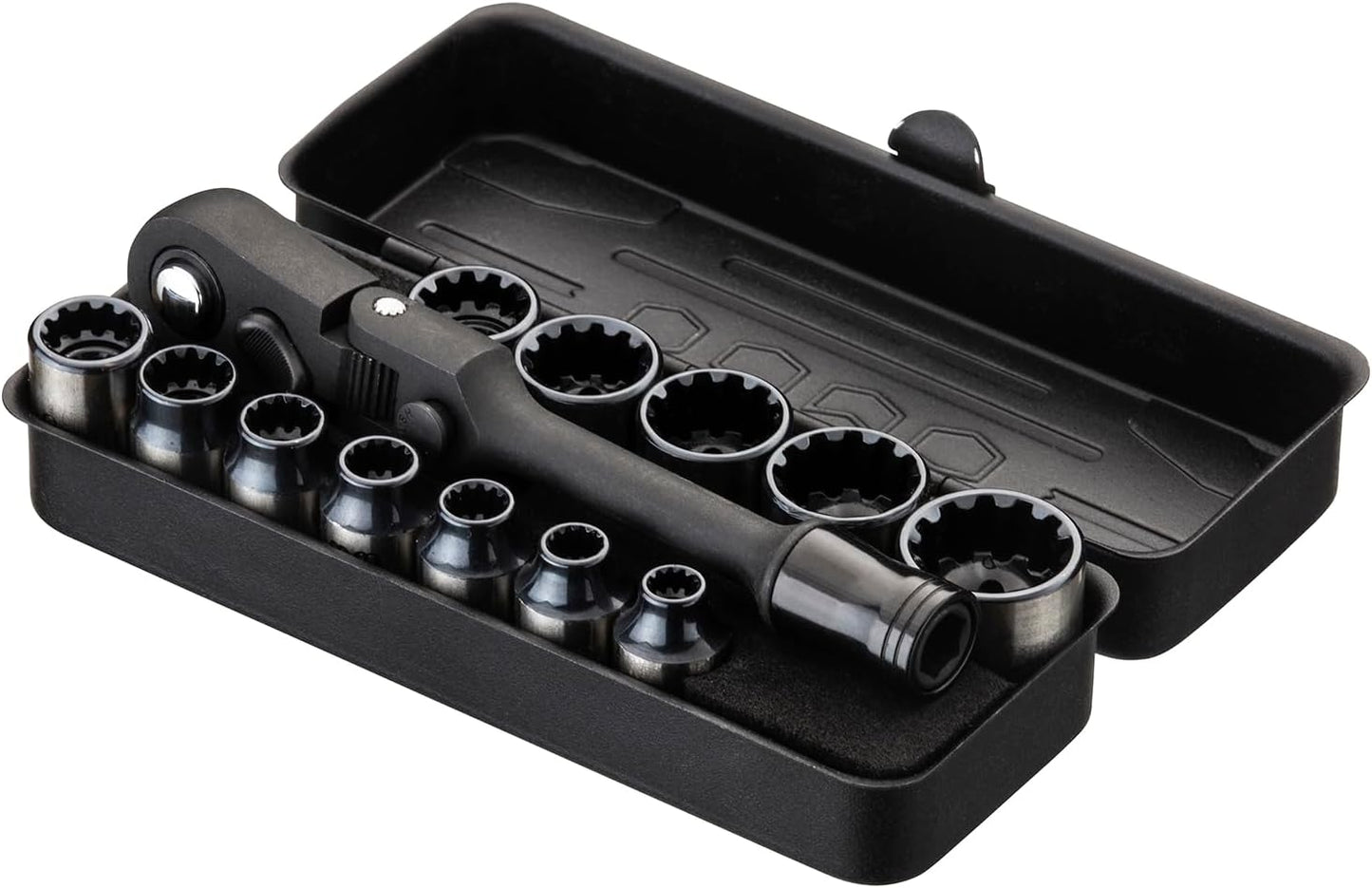 KESI Tool Socket Set 13-Piece with Quick Release Ratchet