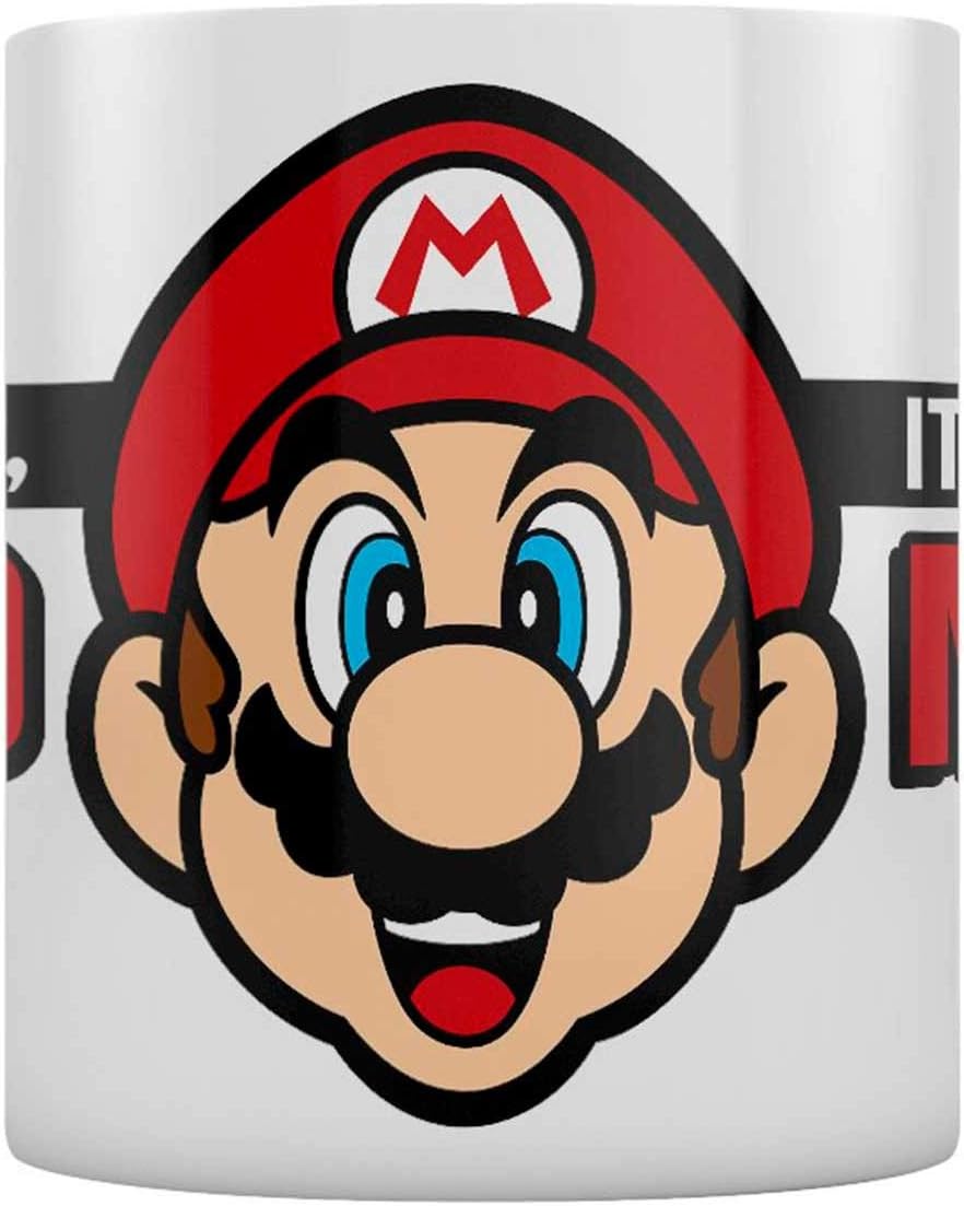 Super Mario It's-a Me Mario Mug - 11 oz. Ceramic Drinkware