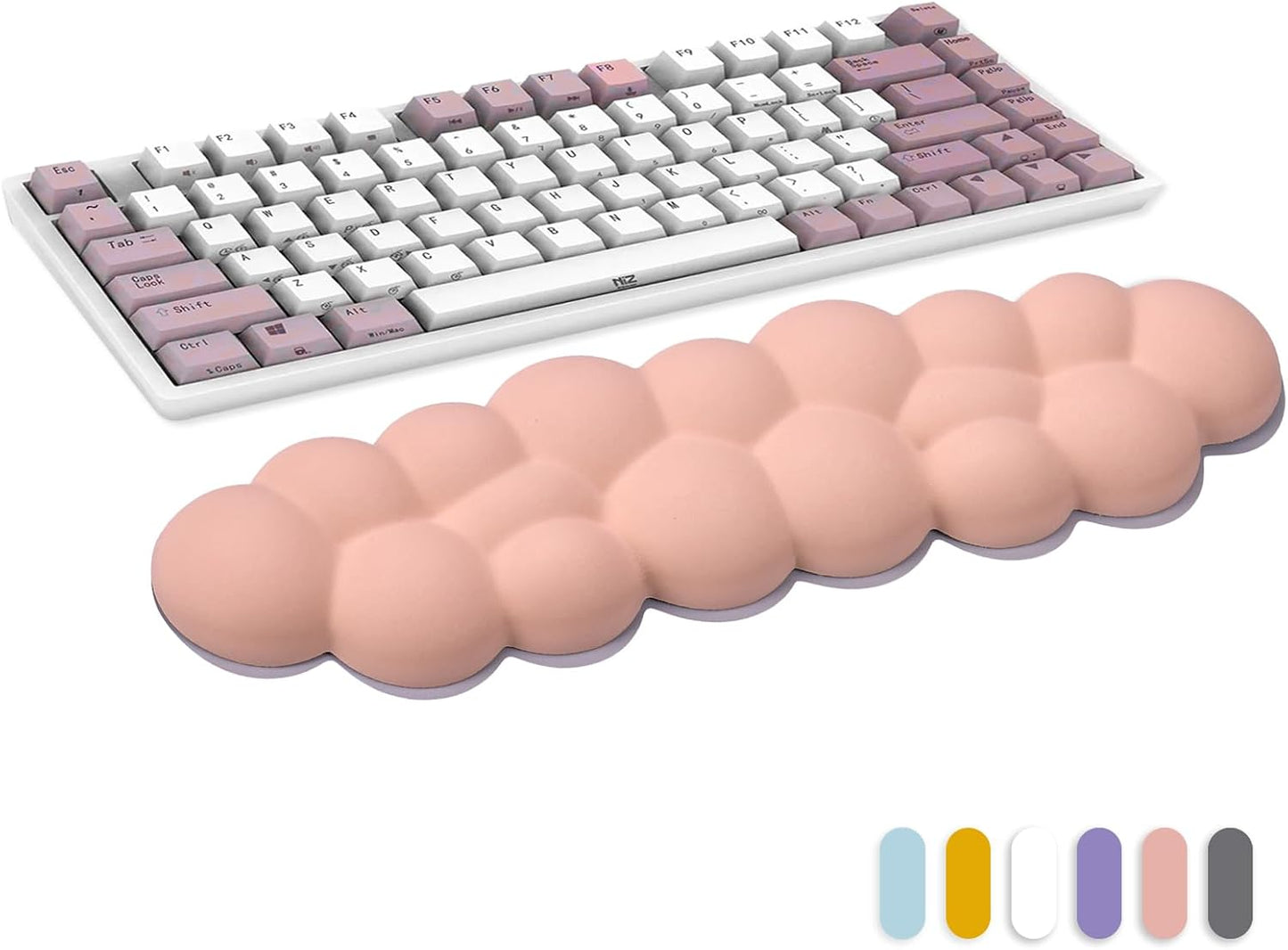 Pink PU Leather Wrist Rest - Cute Comfort