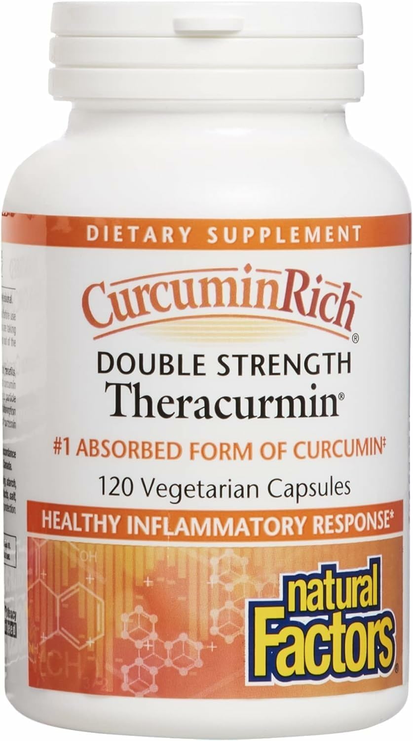 Natural Factors CurcuminRich Double Strength Theracurmin Review