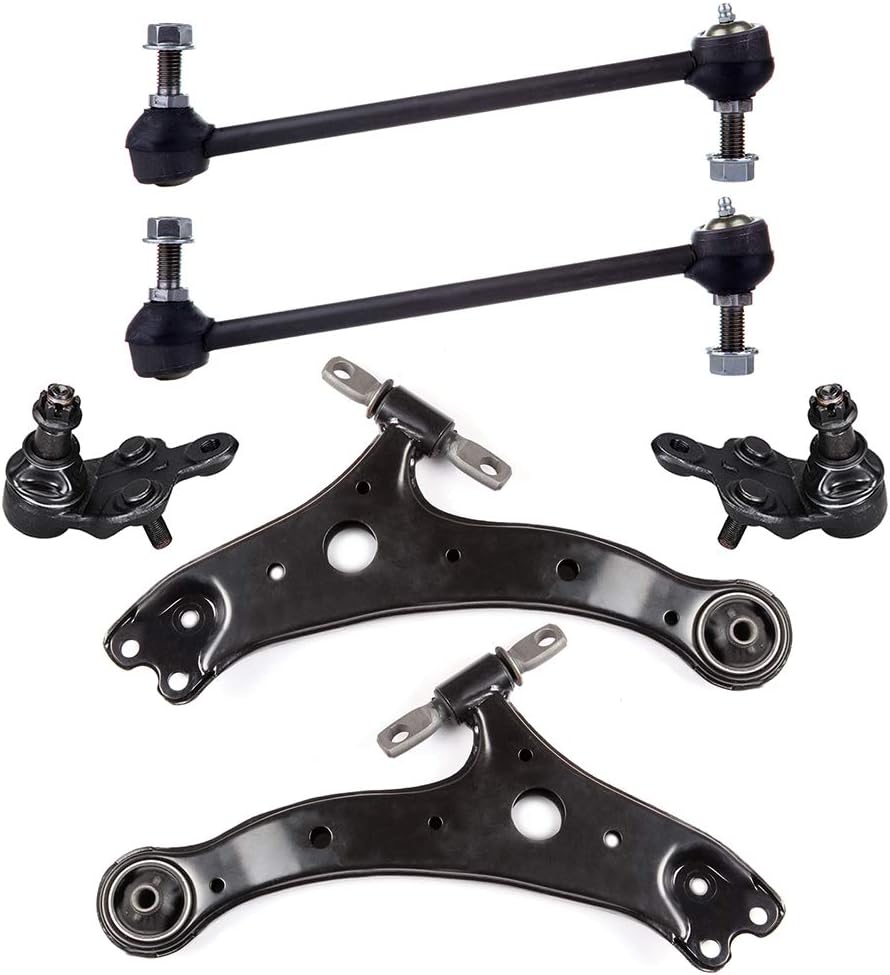 6pc Set Front Suspension Kit for Lexus and Toyota Vehicles
