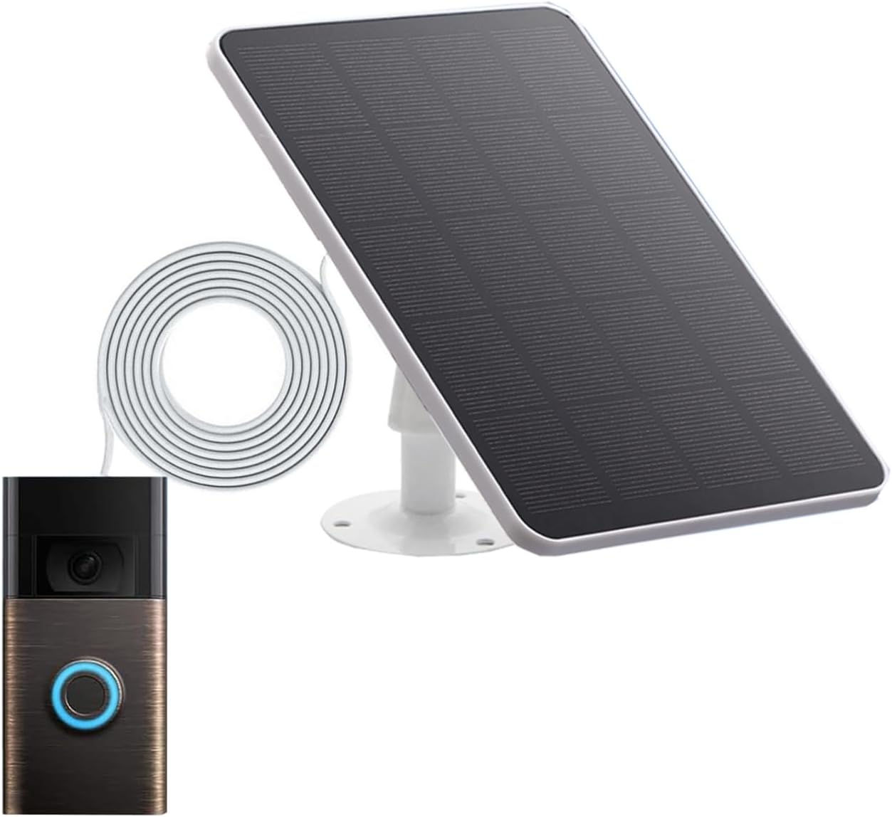 Ring Doorbell Solar Charger - 2020 Release