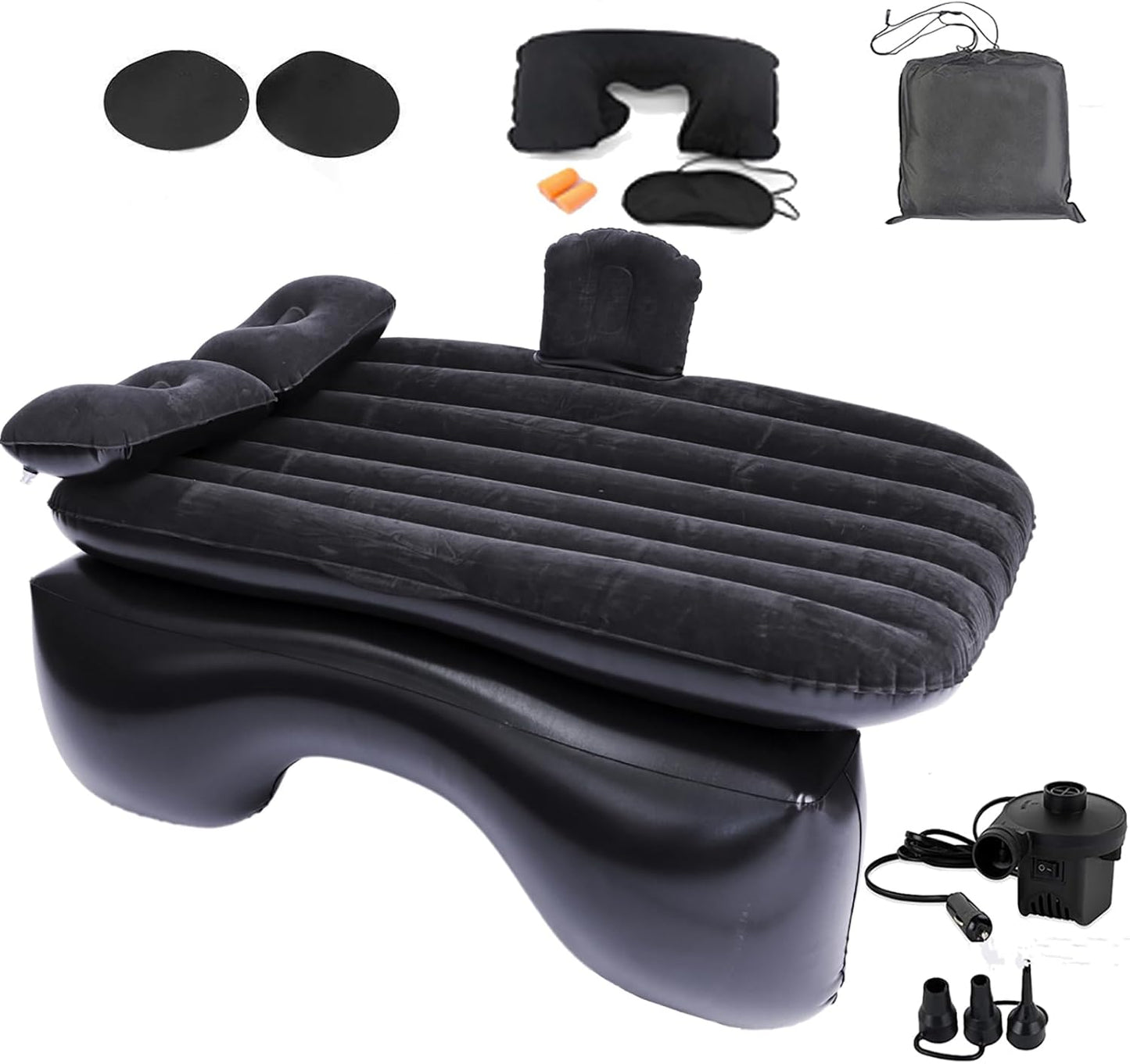 Inflatable Car Air Mattress for Travel and Camping Comfort