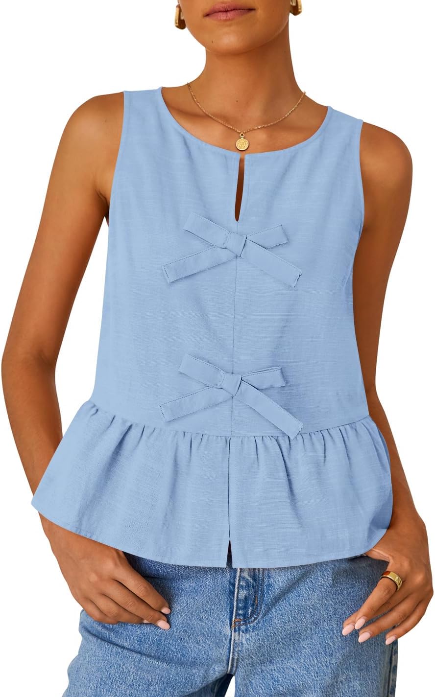 ZESICA Women's Summer Sleeveless Tank Tops for Every Occasion