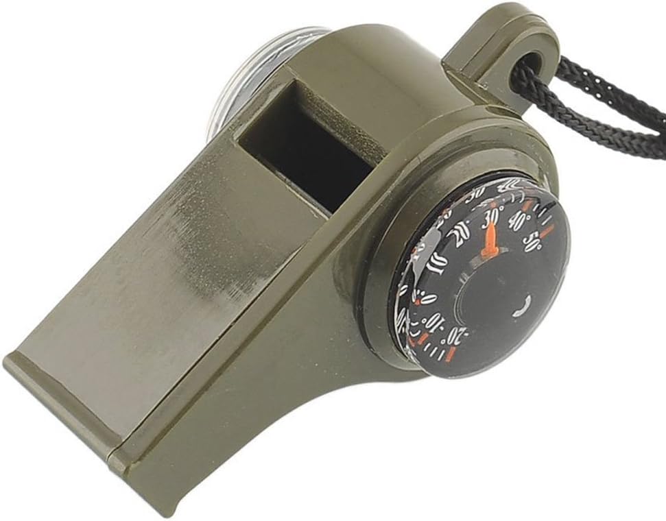 Ultimate Survival Whistle - 3-in-1 Gear Combo!