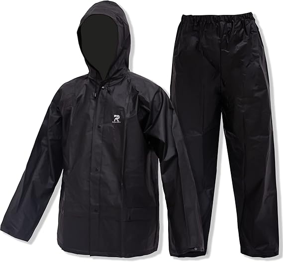 Ultra-Lite Rain Suit for Men - Durable Waterproof Rainwear for Hiking