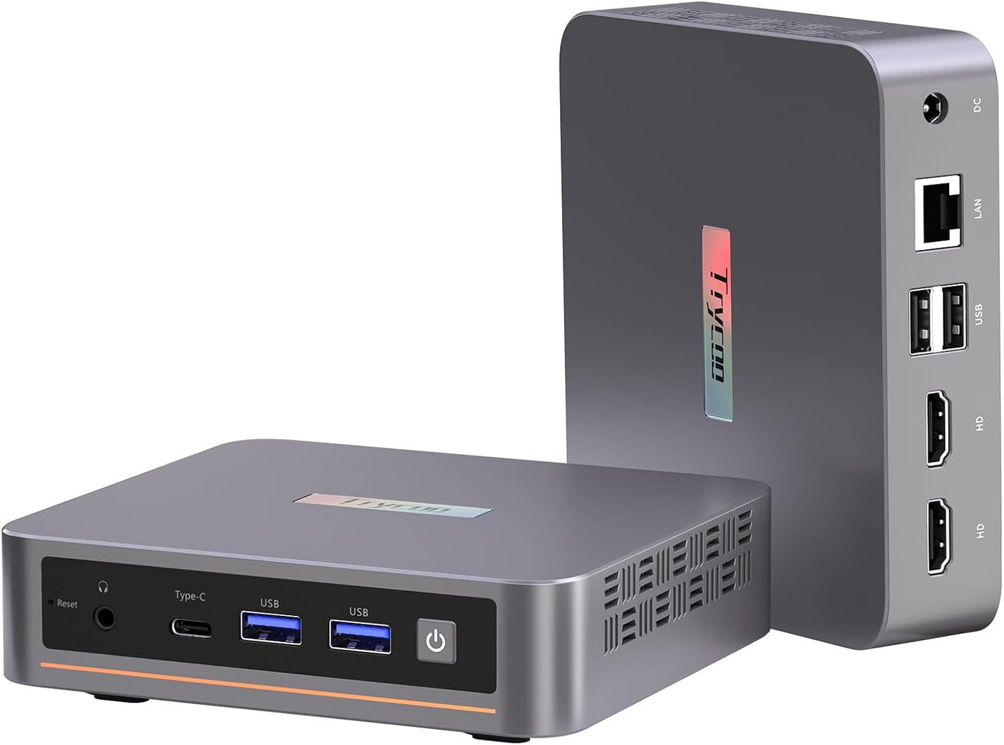Trycoo Mini PC with 13th Gen N150 Processor and 4K Display