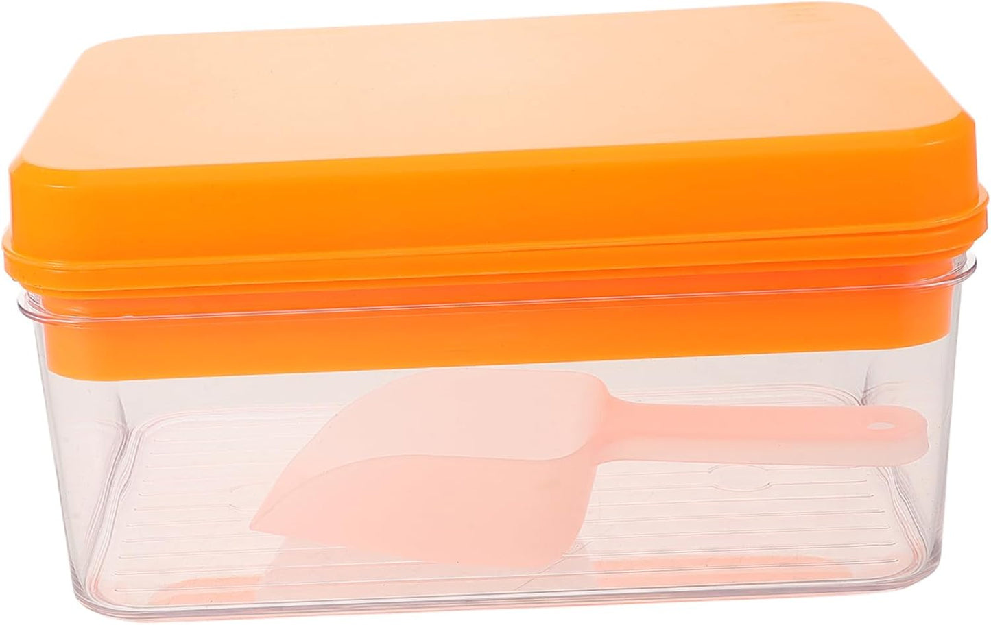 POPETPOP Ice Cube Tray with Lid - Freeze & Store Efficiently