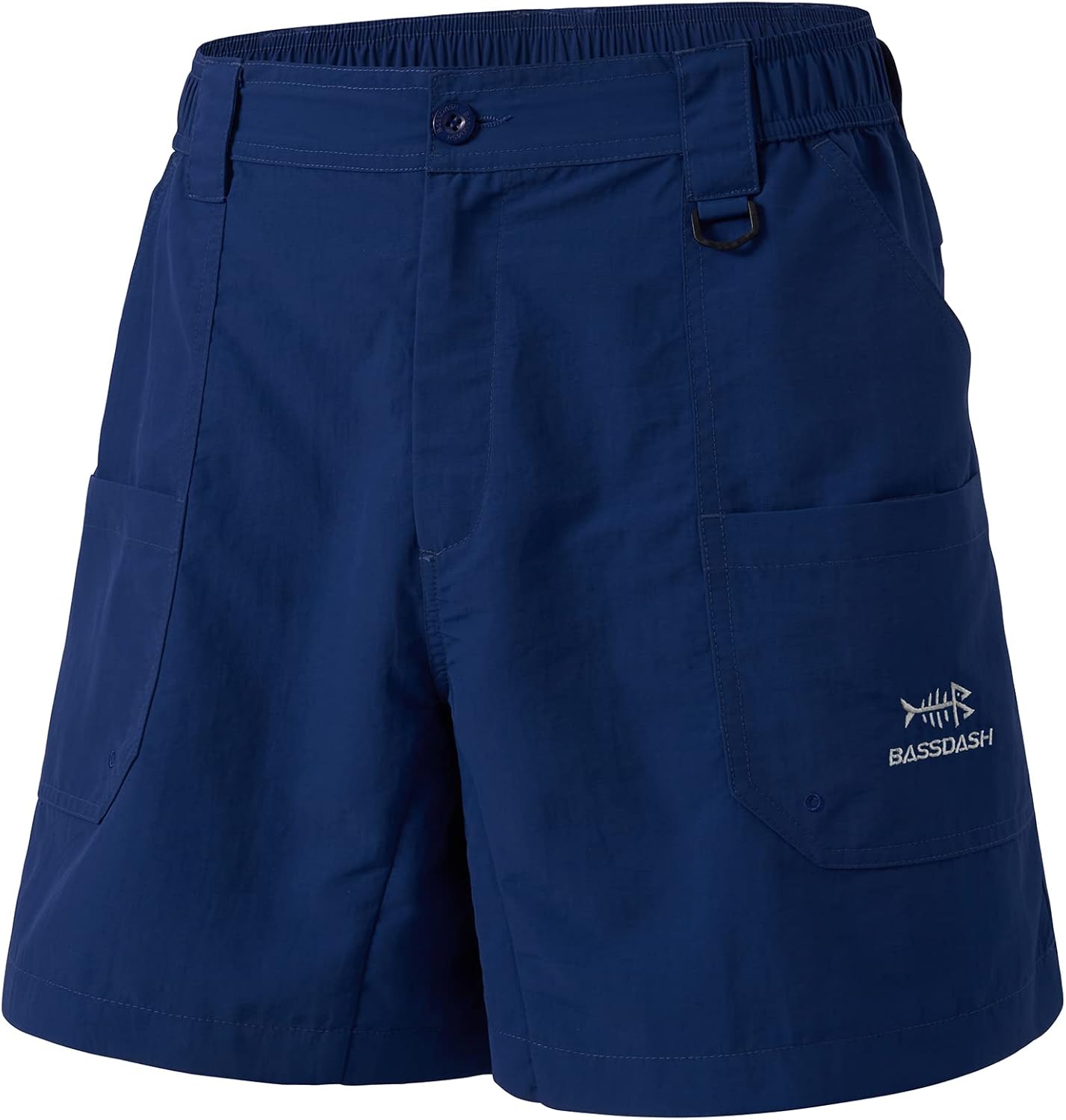 BASSDASH Men's 6in Fishing Shorts with UPF 50+ Protection