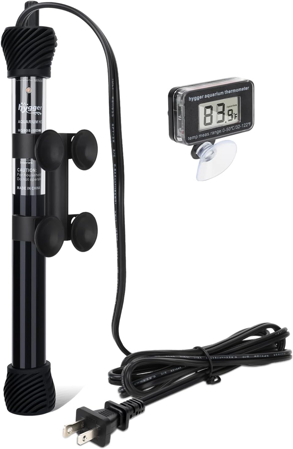 Certified 100W Aquarium Heater for Fish Tank