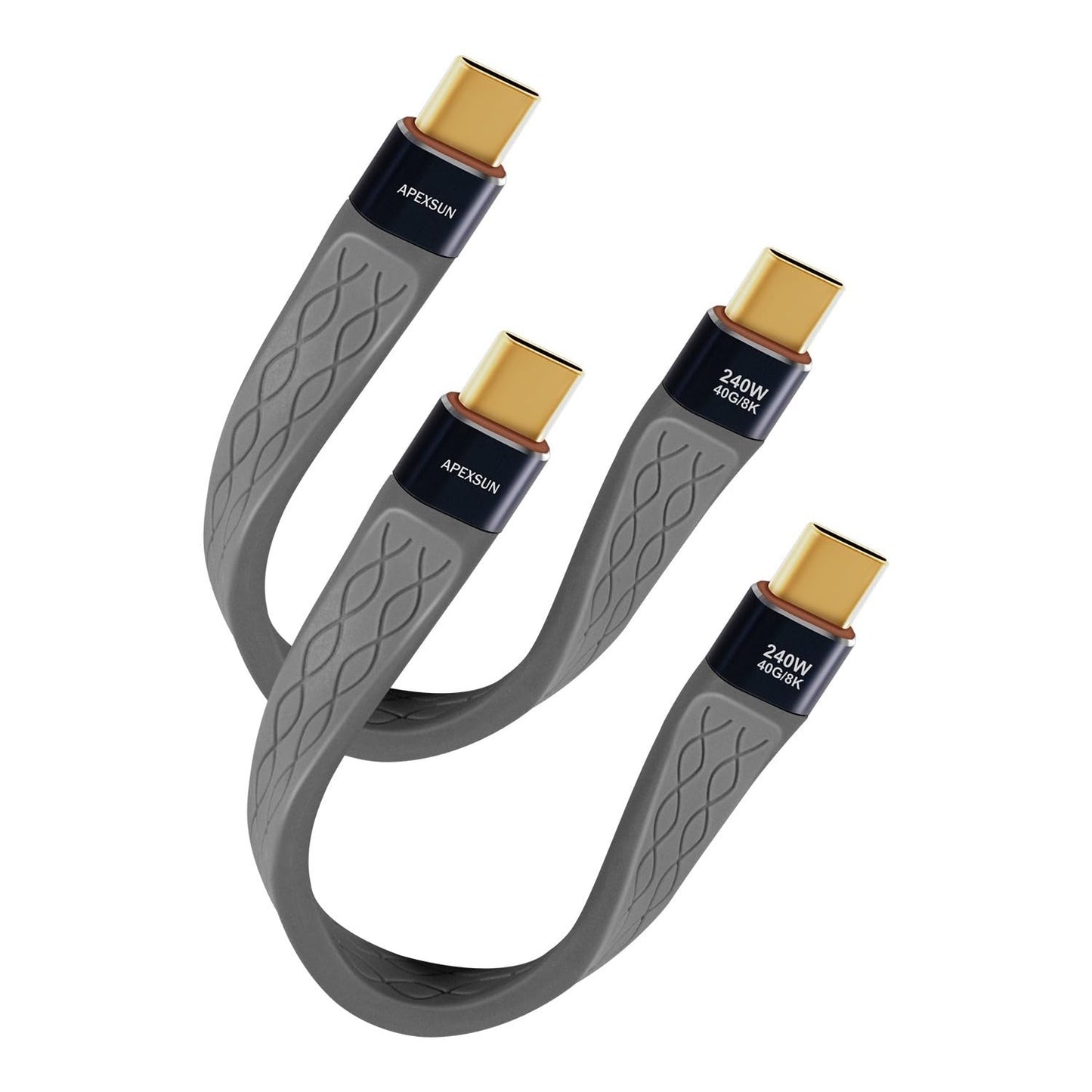 Ultimate Flexibility: APEXSUN Thunderbolt 4 USB-C Cable