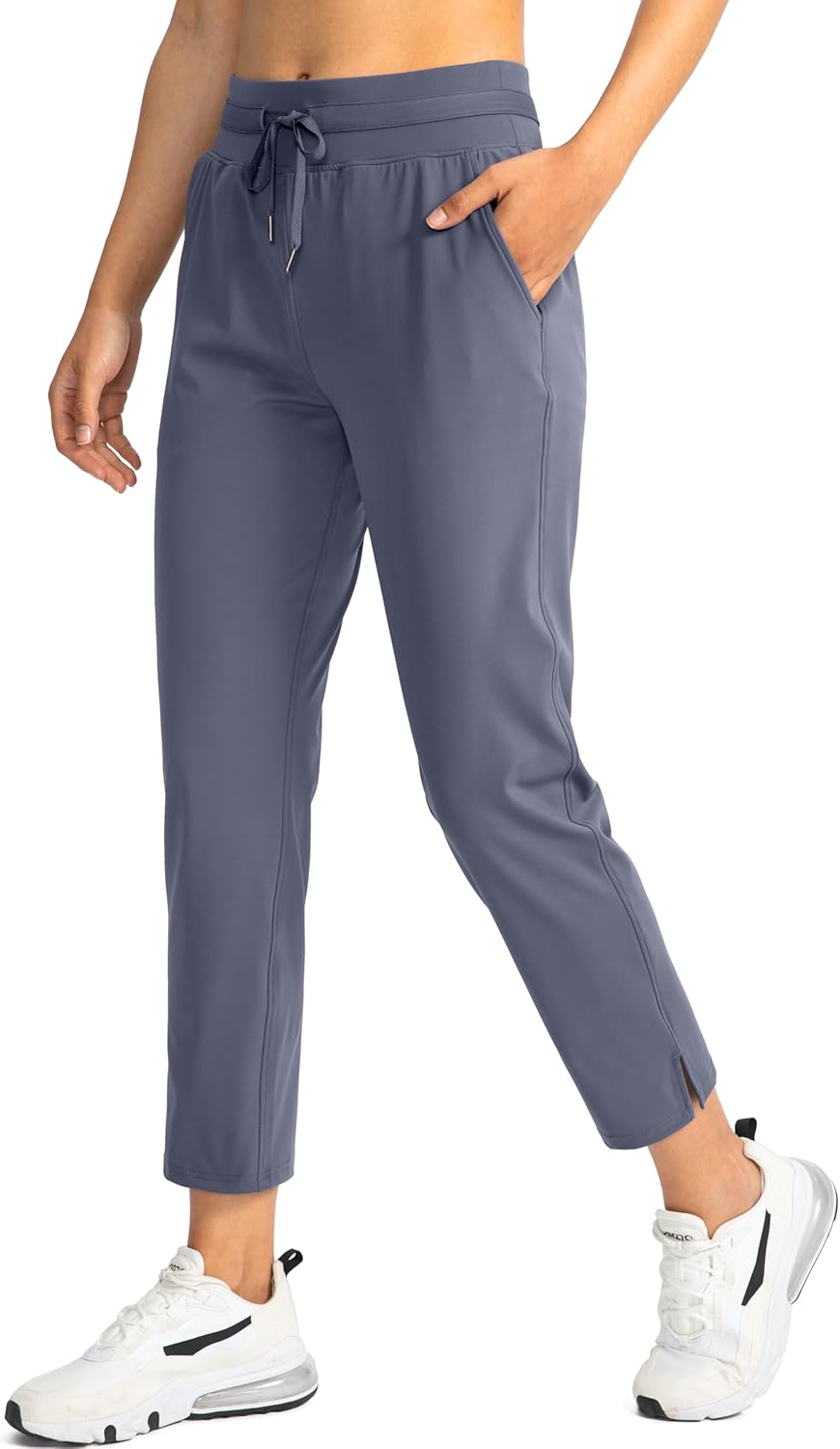 Soothfeel Women's 7/8 Stretch High Waisted Pants for Travel