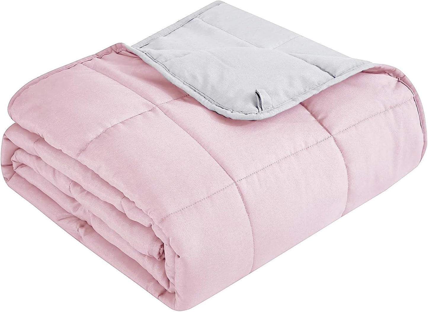 Topcee Weighted Blanket for Adults - Cozy Minky Dots Design