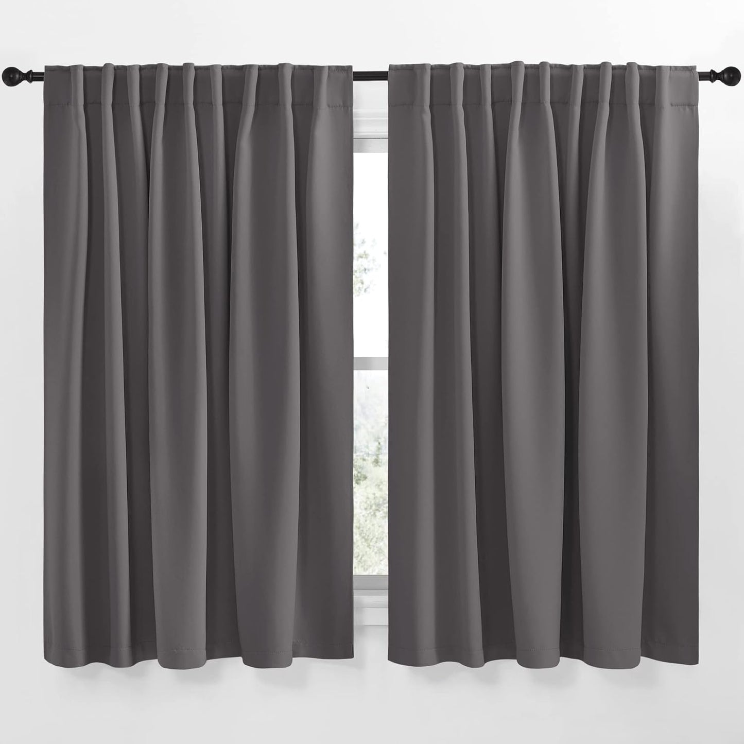 NICETOWN Blackout Curtain Panels for Room Darkening Needs