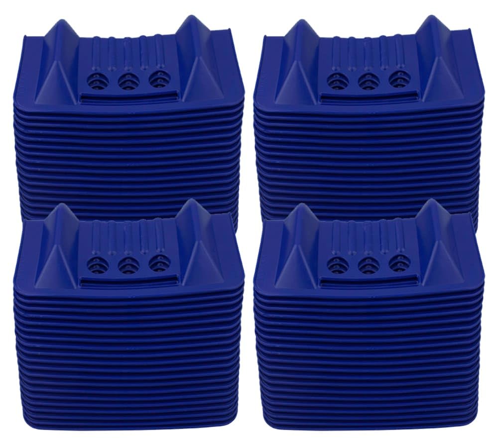 4in x 4in x 10in Blue Corner Protector for Flatbed Cargo Safety
