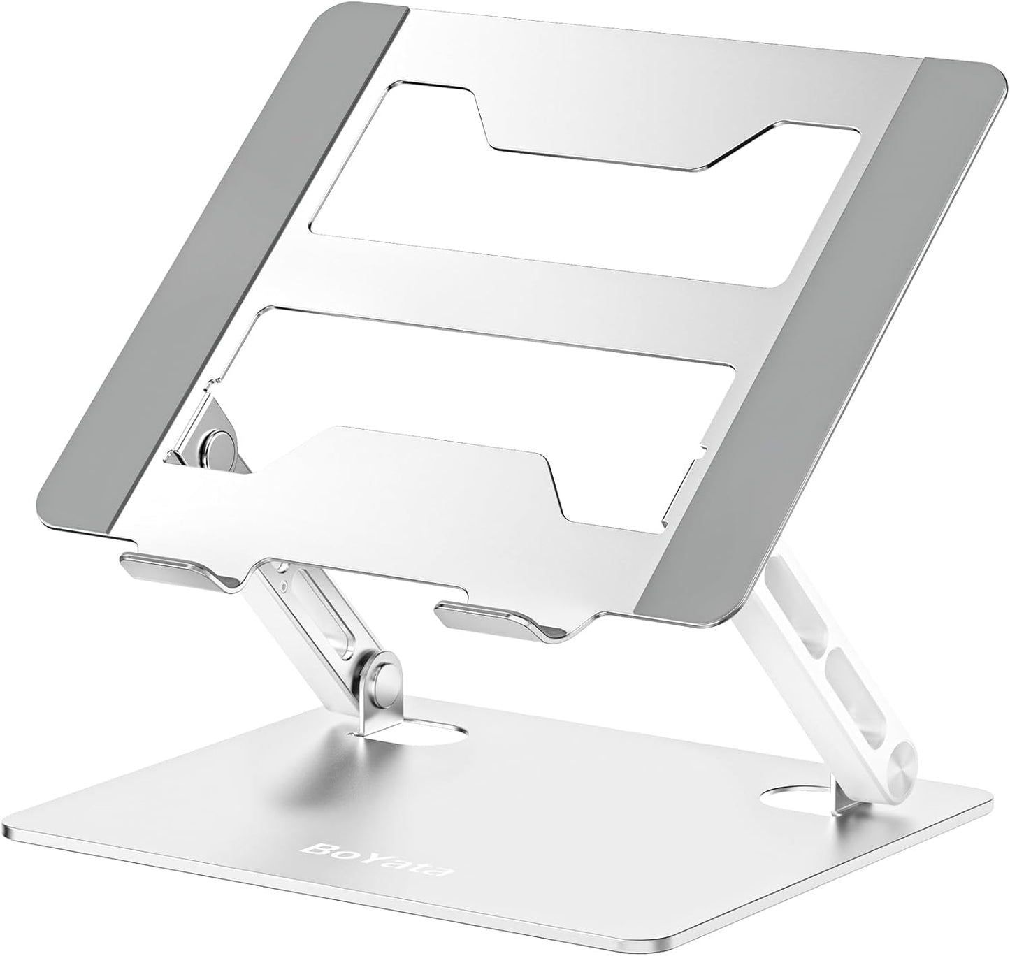 BoYata Adjustable Laptop Stand - Ergonomic & Foldable