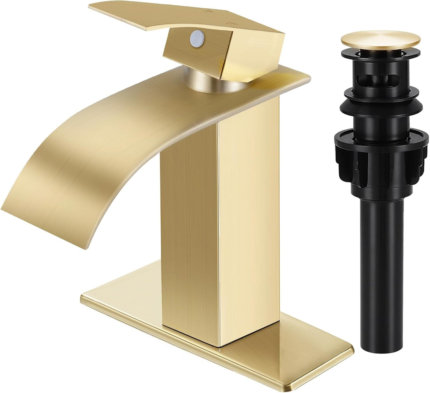 Brushed Gold Bathroom Faucets for Modern Sink Designs