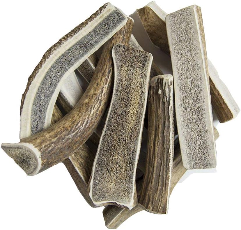 Split Elk Antlers for Dogs - Natural Chews for Aggressive Chewers