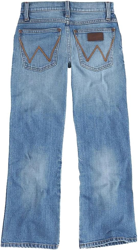 Wrangler Boy's Greely Wash Bootcut Jeans for Comfort and Style