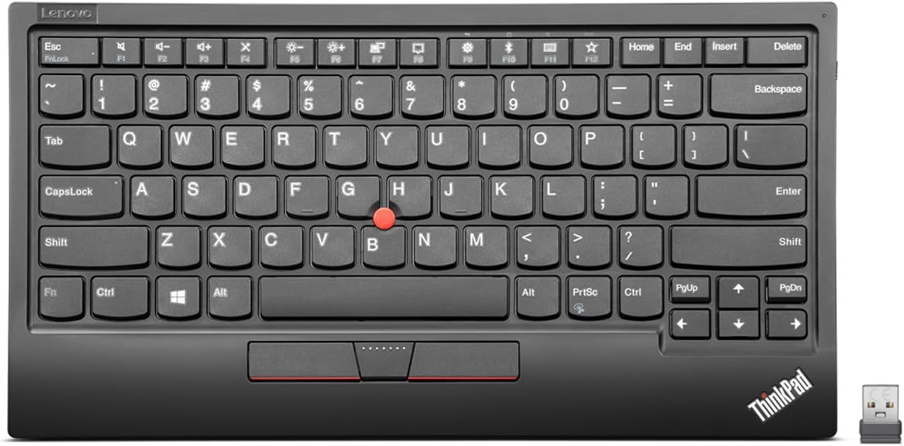 ThinkPad TrackPoint Keyboard II - Wireless Comfort and Control